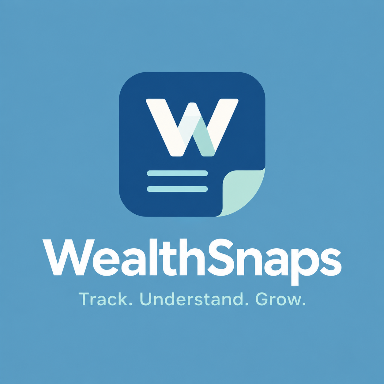 WealthSnaps - Track. Understand. Grow.